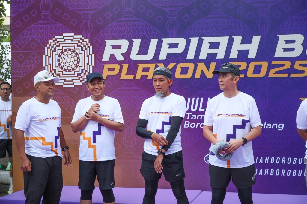 Rupiah Borobudur Playon merupakan hasil kolaborasi yang sudah berjalan tiga tahun antara Bank Indonesia dan Pemprov Jateng. Tahun ini, kegiatan puncak akan digelar pada 27 Juli 2025 di kawasan Candi Borobudur, Kabupaten Magelang.